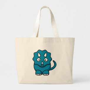 Baby Triceratops Grote Tote Bag