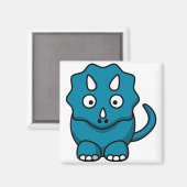 Baby Triceratops Magneet (Voorkant / Achterkant)
