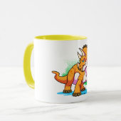 Baby triceratops mok (Voorkant links)