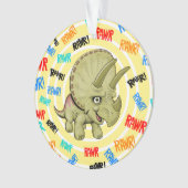 Baby Triceratops Ornament (voorkant)