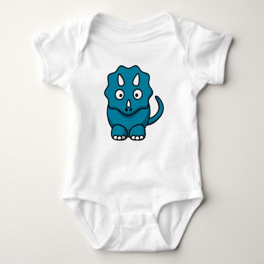 Baby Triceratops Romper (Voorkant)