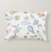 Baby Trinkets Accent Kussen (Achterkant)