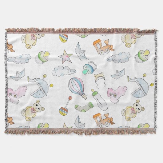 Baby Trinkets Deken (Voorkant)