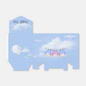 Baby Triplets Hanging On Clothesline Bedankdoosjes (Uitgevouwen)