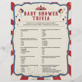 Baby Trivia [Circus Theme] Briefhoofd