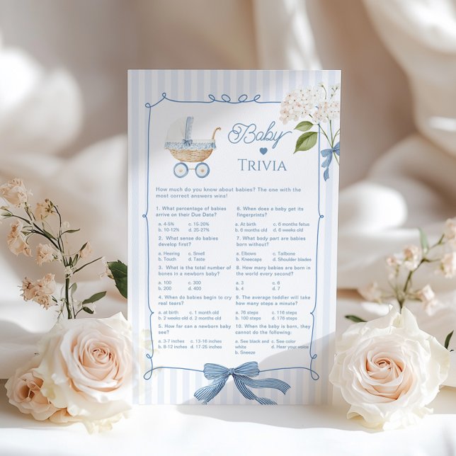 Baby Trivia French Nursery Blue Coquette Carriage (Creator heeft geüpload)