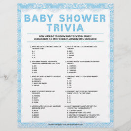 Baby Trivia [Luxury Lace [Blue]] Briefhoofd