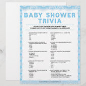 Baby Trivia [Luxury Lace [Blue]] Briefhoofd (Voorkant / Achterkant)