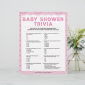 Baby Trivia [Luxury Lace [Roze]] Briefhoofd (Staand voorkant)