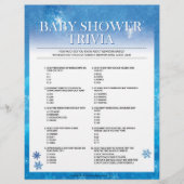 Baby Trivia [Snowy Blue] Briefhoofd (Voorkant)