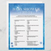 Baby Trivia [Snowy Blue] Briefhoofd (Voorkant / Achterkant)