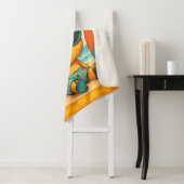 Baby TropiCool Tony - Pineapple Empire Sherpa Deken (In situ)