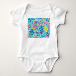 Baby trui bodysuit in stijlvol grafisch design