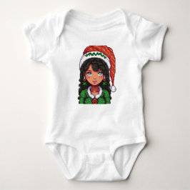 Baby trui Kerst ontwerp  Romper