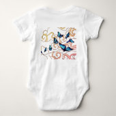 BABY TRUI WOLKEN EN VLINDERS ROMPER (Achterkant)