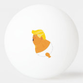 Baby Trump Blimp ping pong ball (Voorkant)