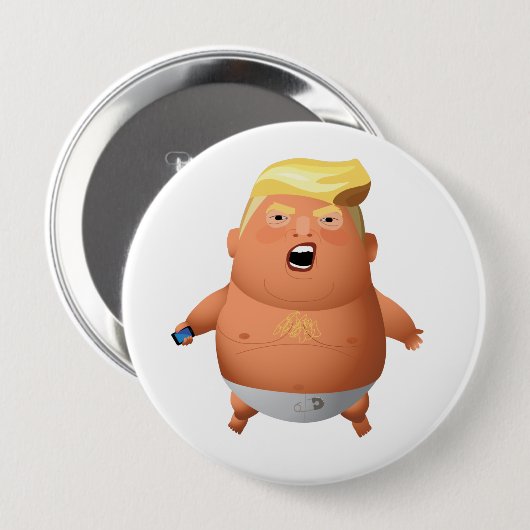 Baby Trump Button (Voorkant /achterkant)