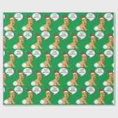 Baby Trump Meer Kerstcadeaus Inpakpapier (Vlak)