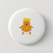 Baby Trump Ronde Button 5,7 Cm (Voorkant)