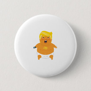 Baby Trump Ronde Button 5,7 Cm