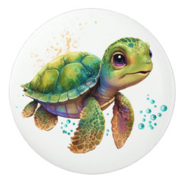 Baby Turtle Beach nautische lade knoppen