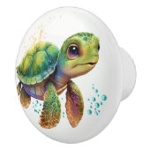 Baby Turtle Beach nautische lade knoppen (Rechts)