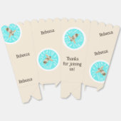Baby Turtle Douche Favor Boxen Bedankdoosjes (Ongevouwen)