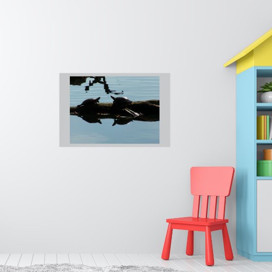 Baby Turtle Friends Poster (Kinderkamer 1)