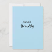 Baby Turtle Note Kaart (Achterkant)