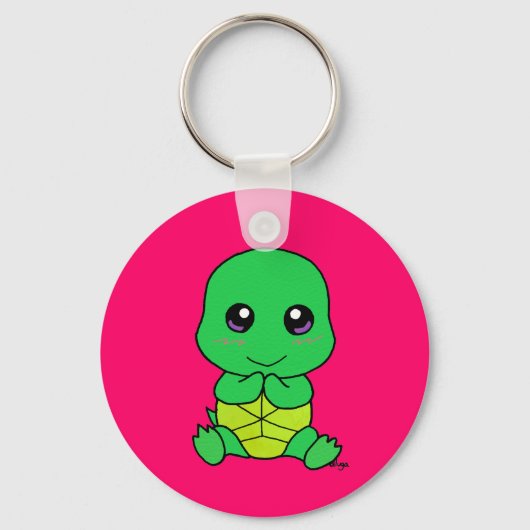 Baby Turtle Sleutelhanger (Voorkant)