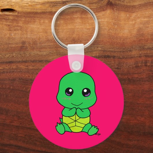 Baby Turtle Sleutelhanger (Voorkant)