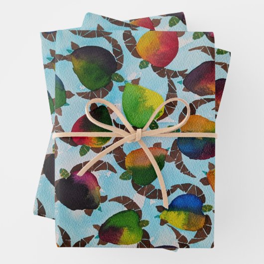 Baby Turtles Wrapping Paper (In situ)