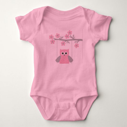 Baby Tutu Bodysuit/Owl Romper (Voorkant)