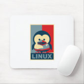 Baby Tux Linux Muismat (Met muis)