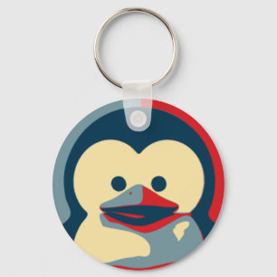Baby Tux Linux Sleutelhanger