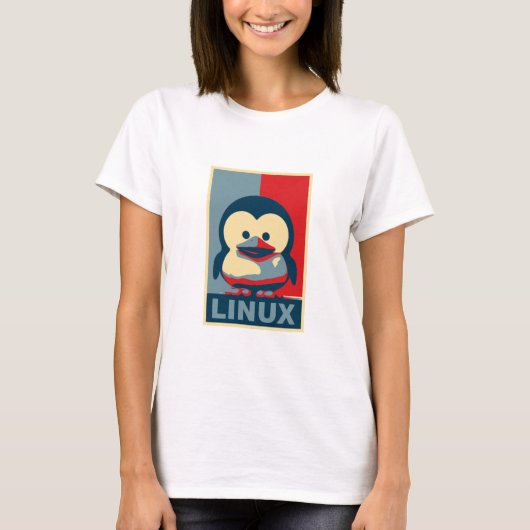 Baby Tux Linux T-shirt (Voorkant)