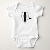 Baby Tux Romper (Voorkant)