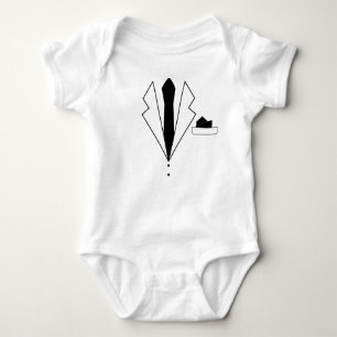 Baby Tux Romper