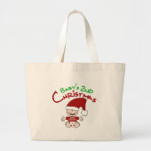 Baby Tweede kerst Grote Tote Bag (Voorkant)