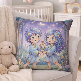 Baby Tweeling Sterrenbeeld Kinderkamer Kids Kussen