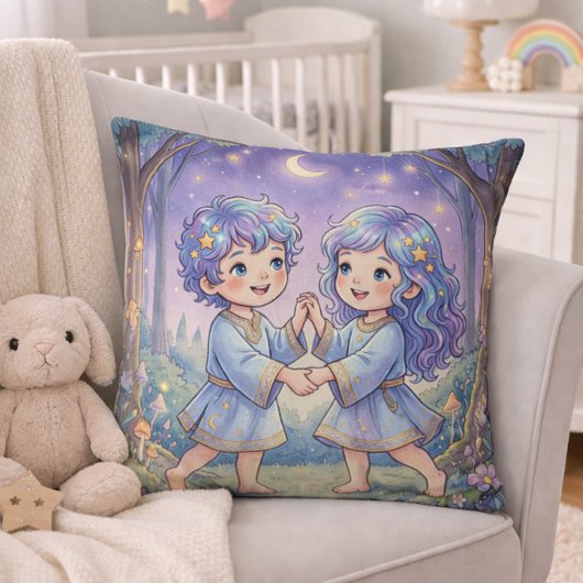 Baby Tweeling Sterrenbeeld Kinderkamer Kids Kussen