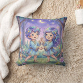 Baby Tweeling Sterrenbeeld Kinderkamer Kids Kussen (Deken)