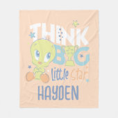 Baby TWEETY™ - denk een grote kleine ster Fleece Deken (Voorkant)