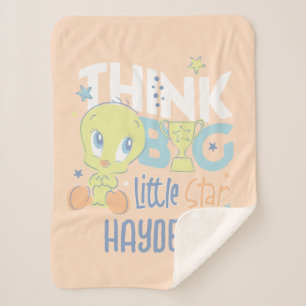 Baby TWEETY™ - denk een grote kleine ster Sherpa Deken