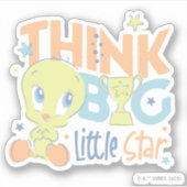 Baby TWEETY™ - denk een grote kleine ster Sticker (Voorkant)