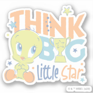 Baby TWEETY™ - denk een grote kleine ster Sticker