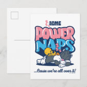 Baby TWEETY™- en SYLVESTER™-stroomNacks Briefkaart (Voorkant / Achterkant)