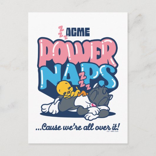 Baby TWEETY™- en SYLVESTER™-stroomNacks Briefkaart (Voorkant)