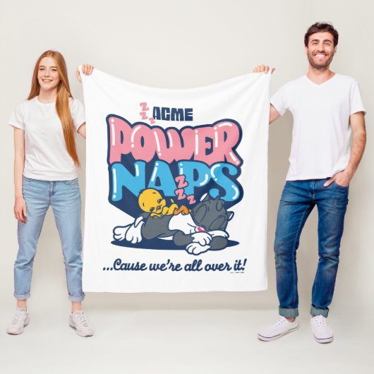 Baby TWEETY™- en SYLVESTER™-stroomNacks Fleece Deken (In situ)