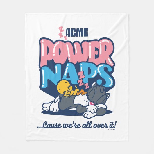 Baby TWEETY™- en SYLVESTER™-stroomNacks Fleece Deken (Voorkant)